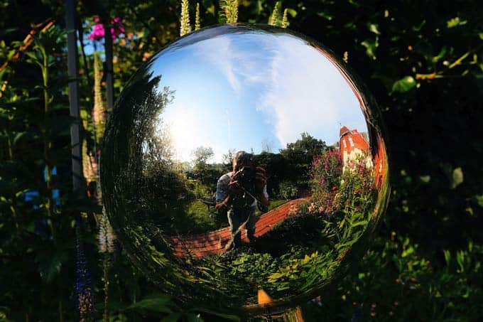 Decorative Garden Mirror