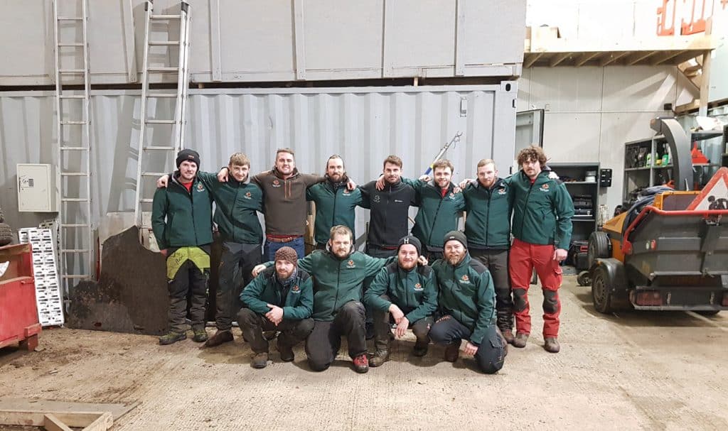 Climbers Way Tree Care 2018 Team