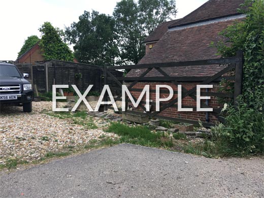 Photo Example 1: The Property Entrance