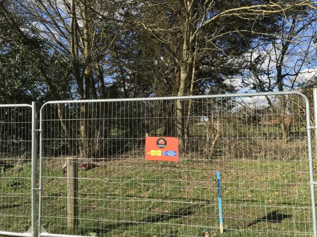 Tree Protection Fencing by Climbers Way Tree Care