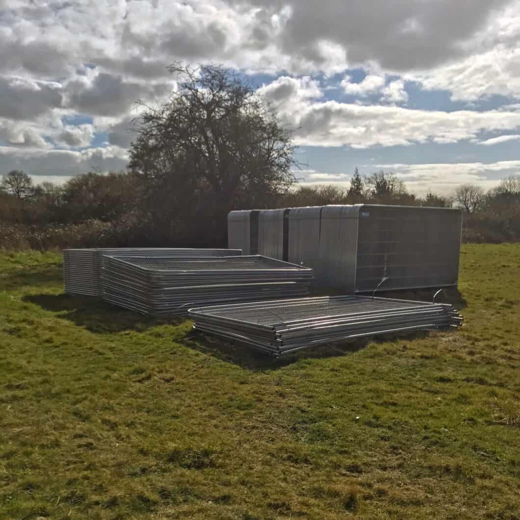 Tree Protection Fencing Before Installation