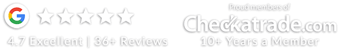 Rated 4.7 out of 5. 36+ Reveiws. Checkatrade Member for 10+ Years. Updated 1st July 2022